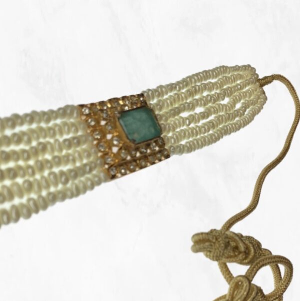 Handmade Choker Green Blue Turquoise Collier fabriqué main Paris Earrings Pendant Oreilles